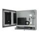 Offener IP54 Monitorschrank Industrie-PC mit Monitor, PC, Tastatur und Maus